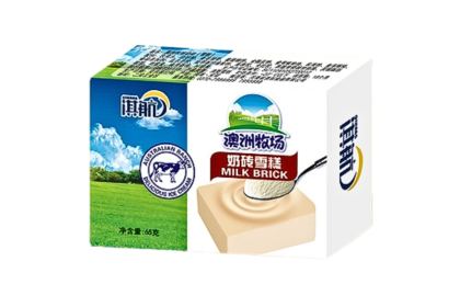 Ice Cream - Qi Hang Milk Brick 淇航澳洲牧场奶砖雪糕 65gm